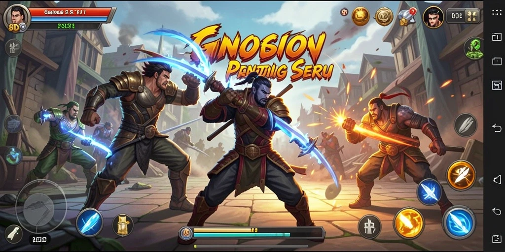 Tampilan menegangkan dari gameplay <strong>8ID</strong> yang penuh aksi.