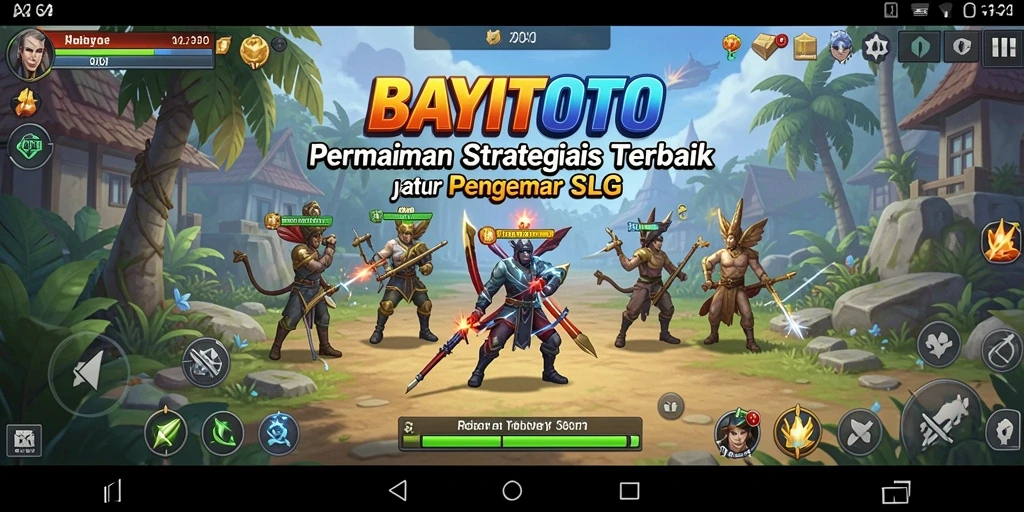Tampilan gameplay BAYITOTO yang intens dan strategis.