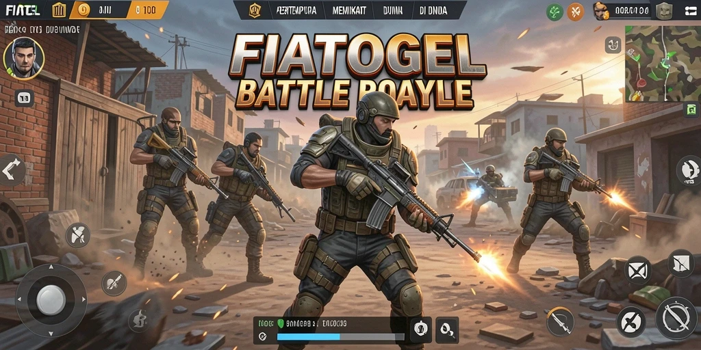 Tampilan menarik dari gameplay seru FIATOGEL.