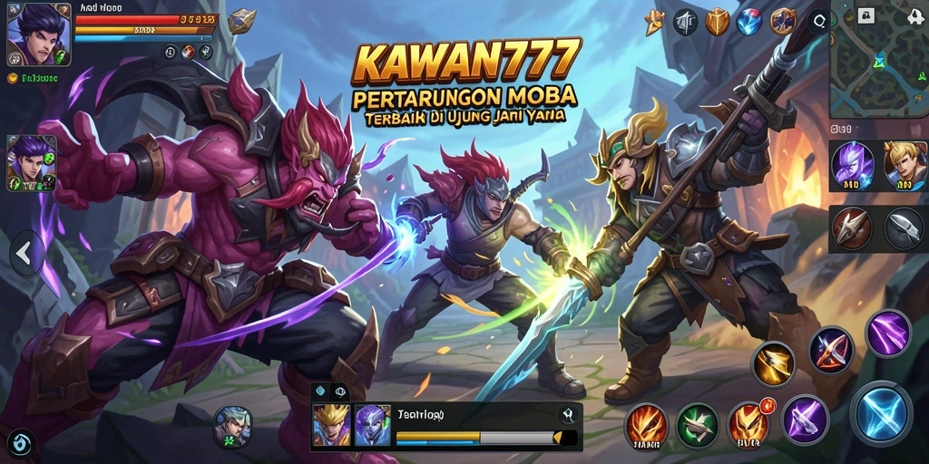 Gameplay seru KAWAN777 dengan karakter unik dan strategi mendalam.