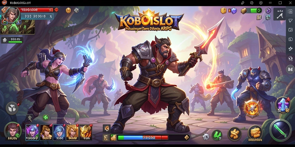 Tampilan gameplay seru dan menantang di KOBOISLOT.