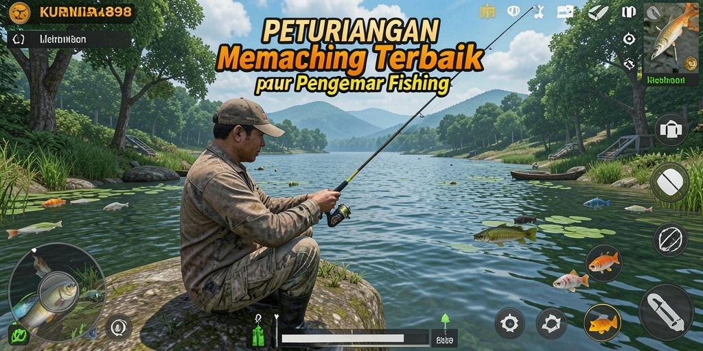 Screenshot KURNIA898 menunjukkan aksi memancing yang seru dan menyenangkan.