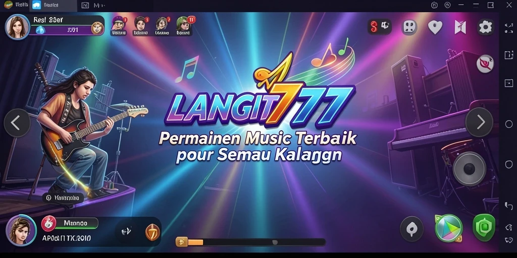 Tampilan permainan LANGIT777 yang menarik dan interaktif.