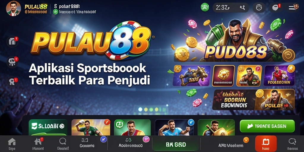 Screenshot PULAU88 menampilkan antarmuka taruhan olahraga yang dinamis dan menarik.