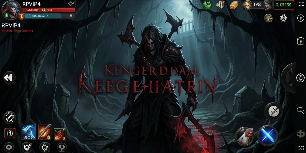 Screenshot utama RPVIP4 yang menampilkan suasana Horror menegangkan.